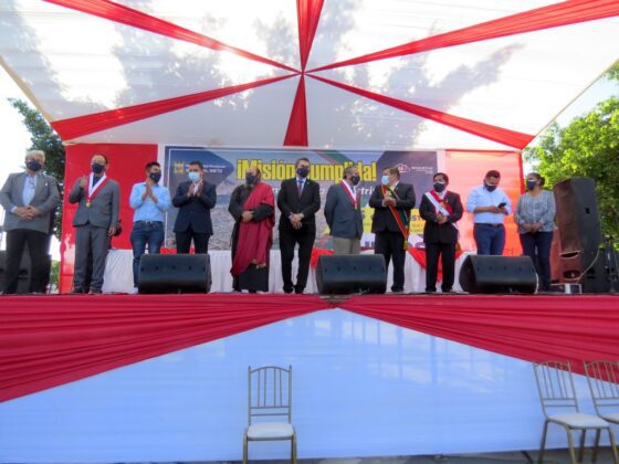 Ceremonia publicacion Ley Nro. 31216 Distrito San Antonio 15062021 27 Autoridades locales y congresistas La Prensa Regional