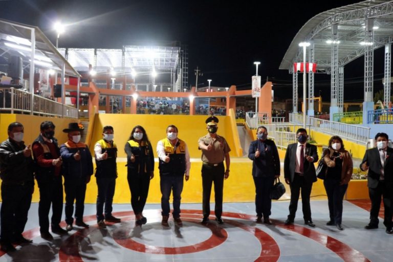 Alcalde inauguró primer Parque Temático en Moquegua