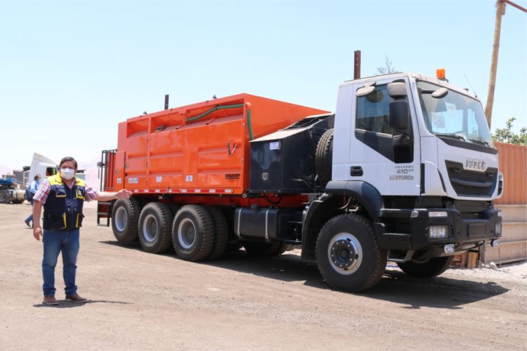 Moquegua: Concejo municipal aprobó donación de camión micropavimentador
