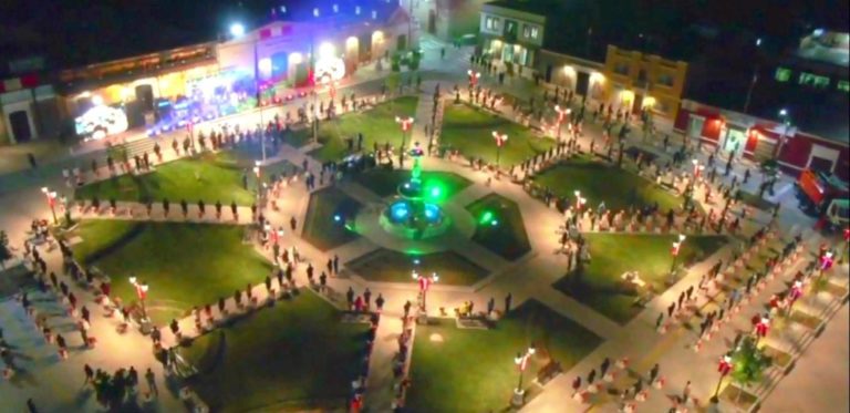 Recuperación de la plaza de armas de Moquegua ocupó segundo lugar en concurso nacional