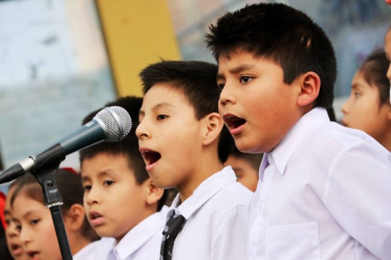 Sinfonía por el Perú: Southern Perú inicia actividades de Módulo Coral Candarave