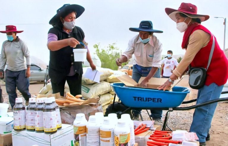 Southern Perú brinda apoyo para fortalecer labor de productores torateños