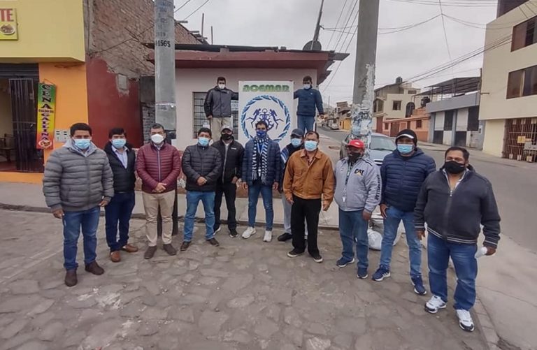 Mollendo: Alcalde Edgar Rivera se reunió con integrantes de Acemar
