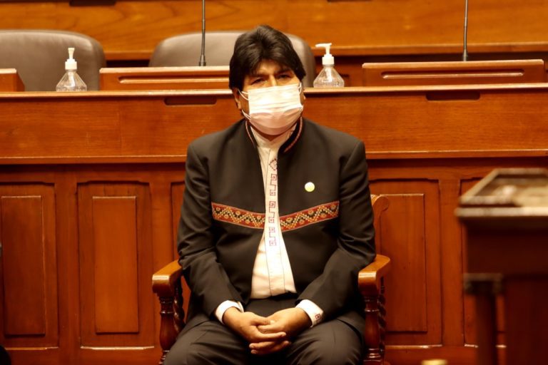 Evo Morales regresó al Perú y negó ser asesor de Pedro Castillo