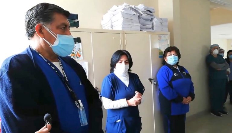 Dr. Jorge Pinto Ramos es designado director del Hospital de Ilo
