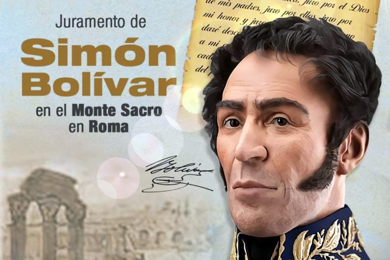 El juramento de Bolívar en el Monte Sacro