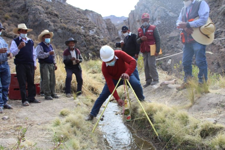 Ubinas: Inician reparación a bocatoma y canal en Sibaya y San Juan de Dios del CP de Yalagua