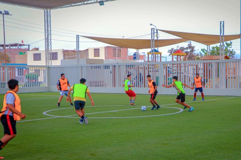 Parque infantil Crucero y Complejos Deportivos abren en Punta de Bombón