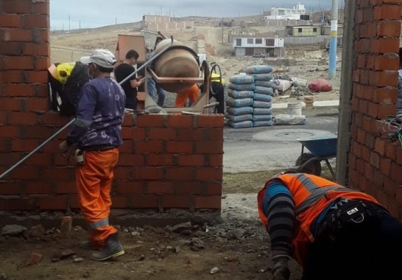 Mollendo: Trabajadores de Construcción Civil culminarán su labor social hoy