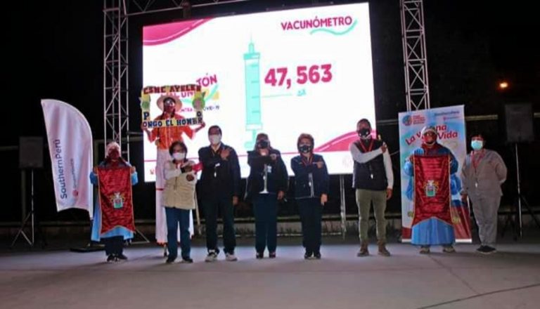 Participaron 47,563 personas en “Vacunatón” de región Arequipa