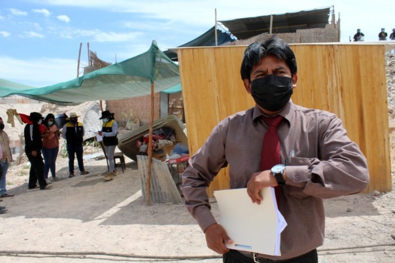 Municipio de Mariscal Nieto recupera terrenos que fueron invadidos 