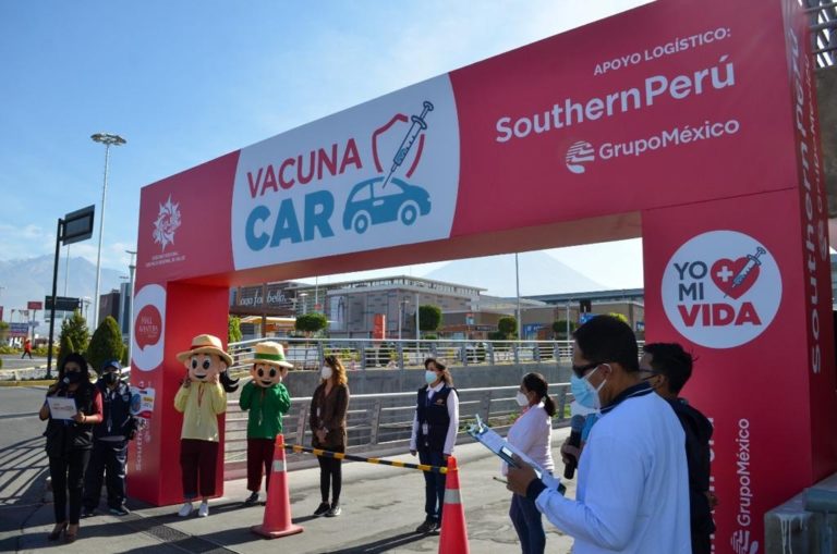 Southern apoya implementación de VacunaCAR en mall Aventura de Arequipa