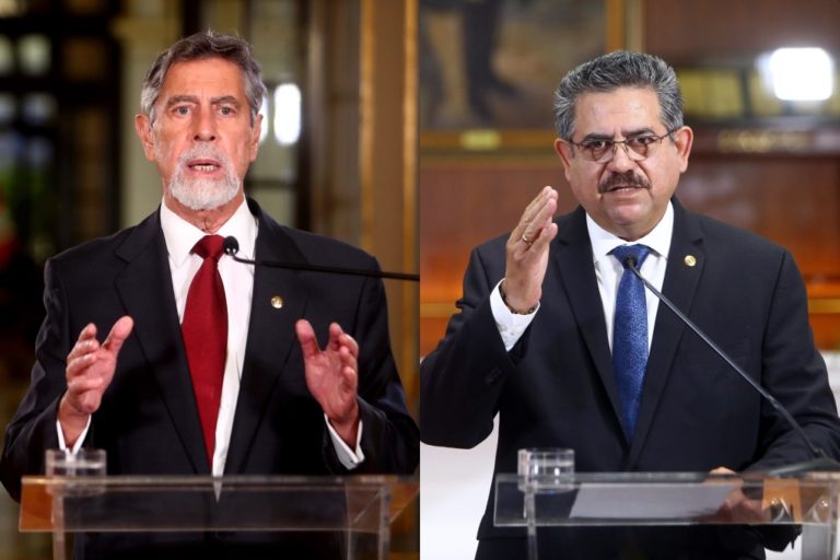 Francisco Sagasti y Manuel Merino solicitaron pensión vitalicia como expresidentes