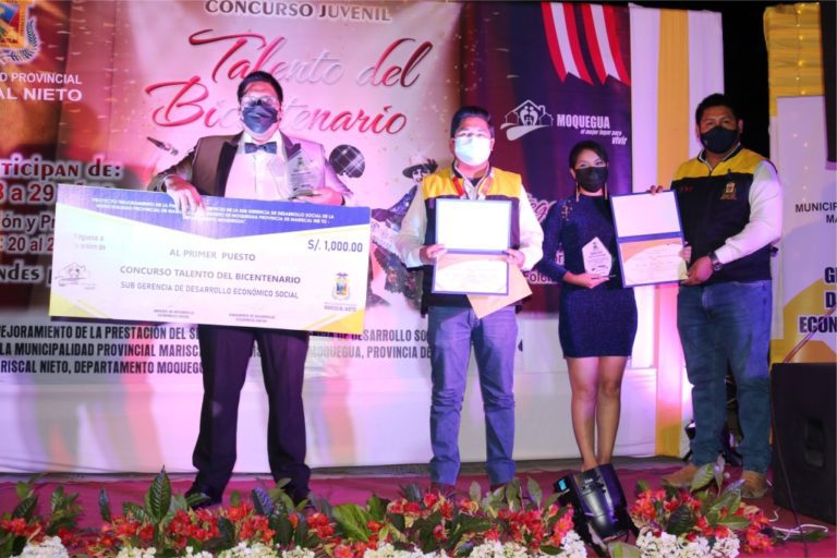 Eduardiño Reynoso fue ganador del concurso juvenil “Talento del Bicentenario 2021”