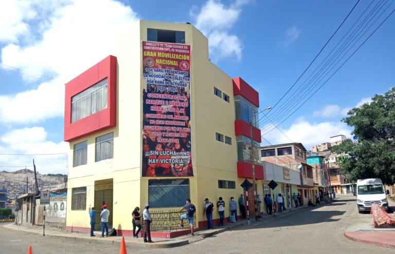 Moquegua: Elecciones en construcción civil el 19 de setiembre