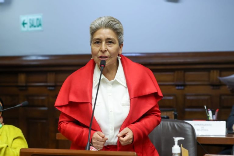 Congresista María Agüero, de Perú Libre, asegura que su sueldo es insuficiente