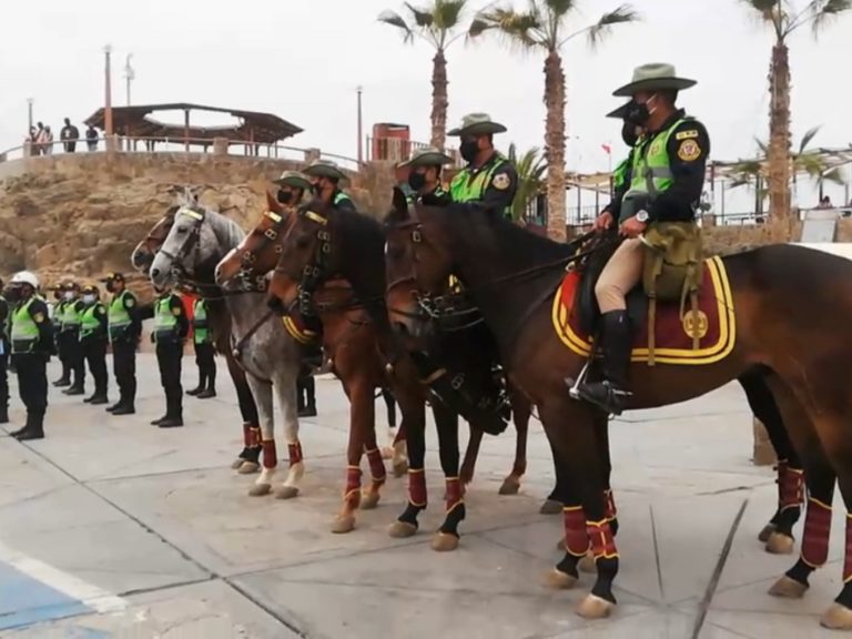 Operativo “Impacto 2021”: efectivos policiales de apoyo llegaron desde Arequipa