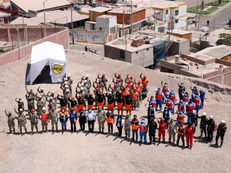 Moquegua: Realizan Simulacro Regional de búsqueda y rescate en estructuras colapsadas
