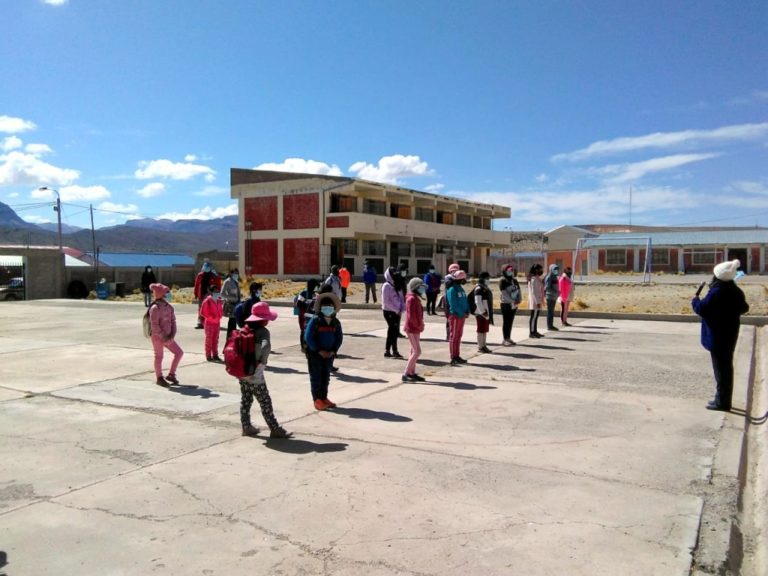 Ocho instituciones educativas aperturaron sus puertas en la parte alta de Moquegua