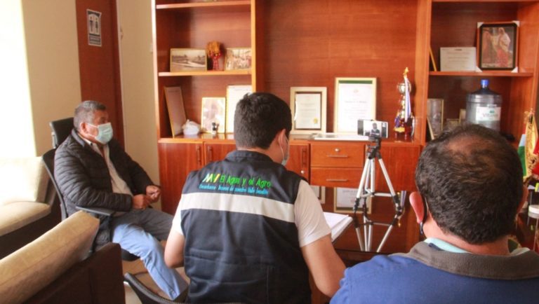 Defensa Civil: reunión para implementar brigadas en anexo de Valle Arriba