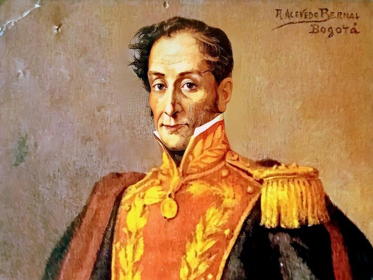 La llegada de Simón Bolívar al Perú