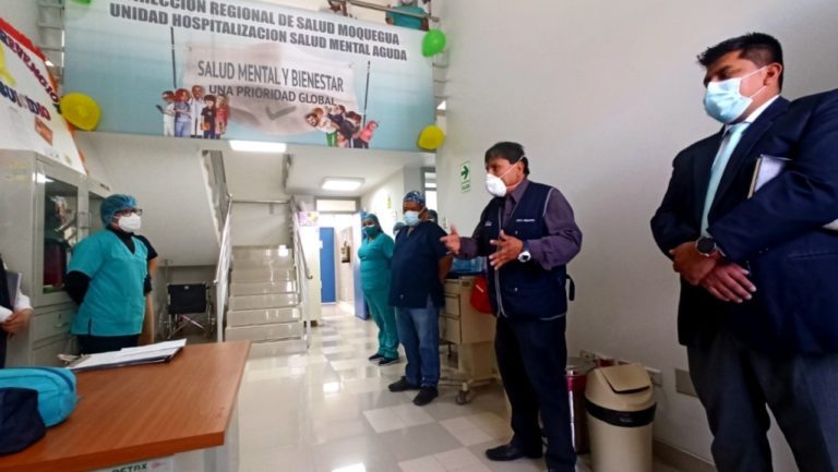 Se reapertura unidad de hospitalización de salud mental en Moquegua