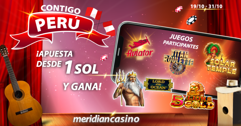 Contigo Perú: ¡participa en este torneo de casino y sé uno de los ganadores!