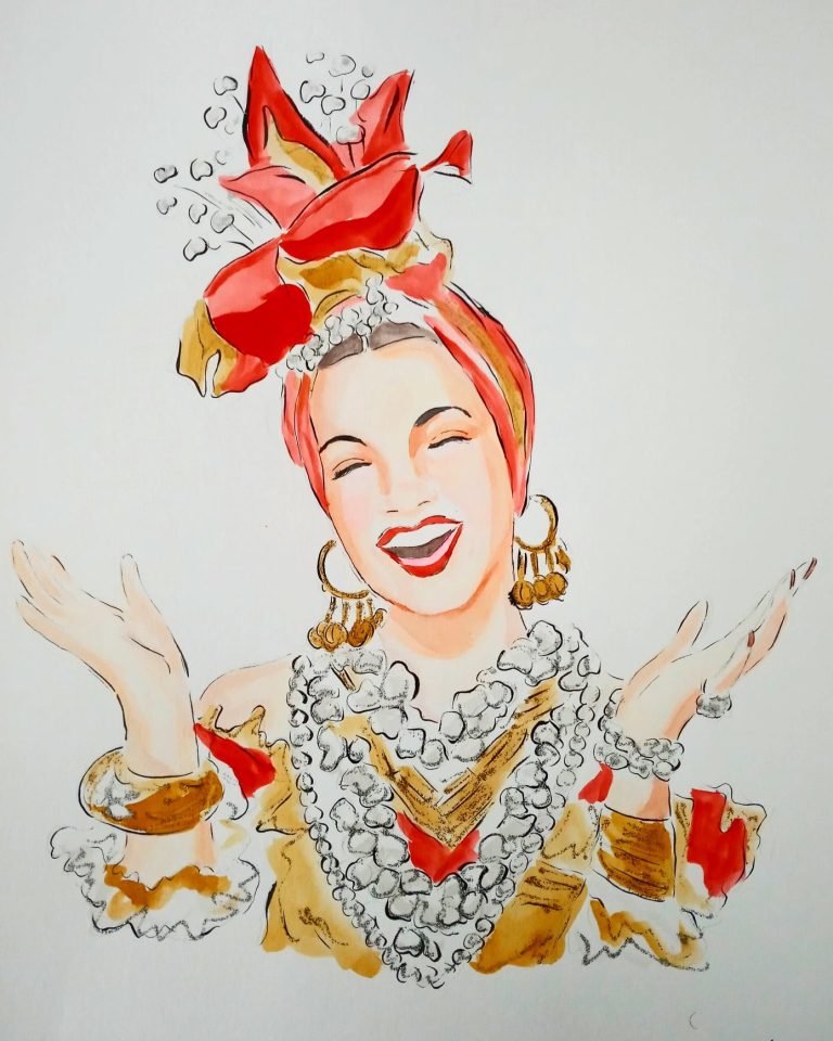 Exposicion Alfonso Malaga Carmen Miranda La Prensa Regional