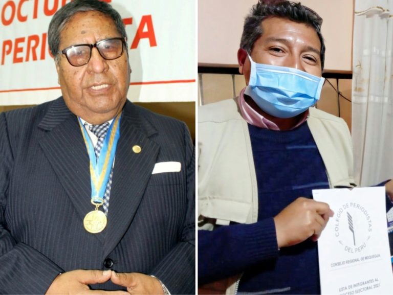 Habrá segunda vuelta para elegir a decano del Colegio de Periodistas de Moquegua