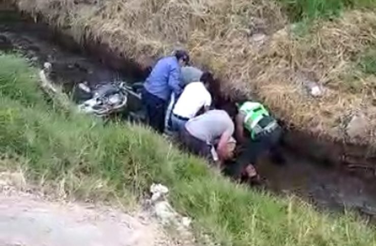 Cocachacra: Choque frontal de motos deja un varón sin vida y otro seriamente herido