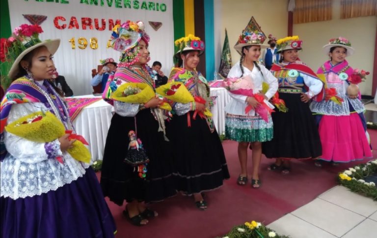 Presentan actividades por el 198° aniversario de creación política del distrito de Carumas