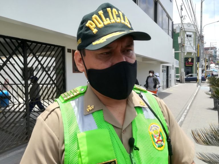 Personal policial de Mollendo realiza diversas intervenciones en la ciudad