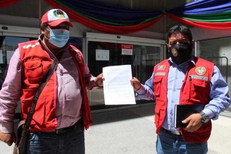 Tras protesta, construcción civil arranca compromisos al GORE Moquegua