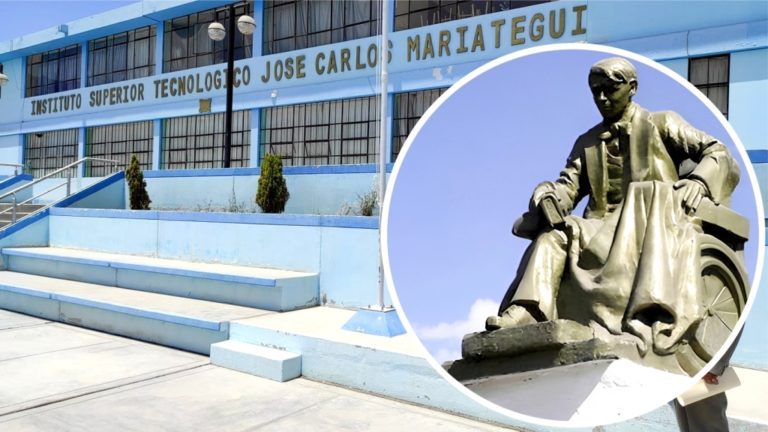 Moquegua: Estatua de Mariátegui fue llevada al Tecnológico
