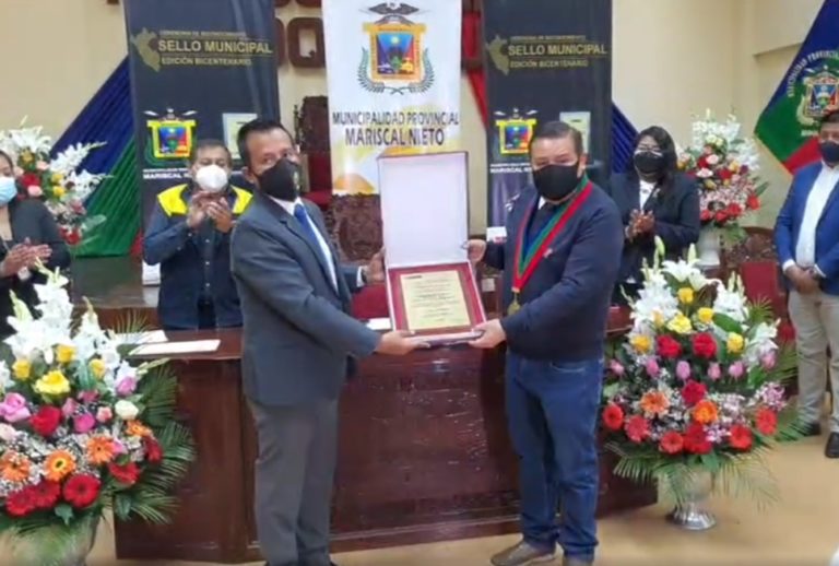 Municipio de Mariscal Nieto obtiene premio nacional “Sello Municipal”