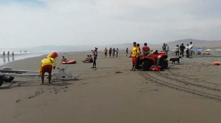 Deán Valdivia: Playa La Motobomba es resguardada por cuatro salvavidas los fines de semana