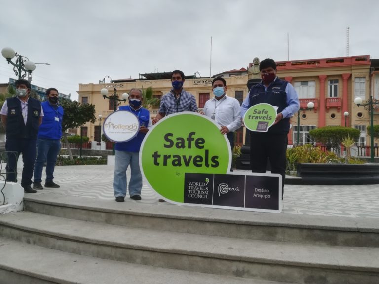 Nueve destinos turísticos de Mollendo reciben sello Safe Travels del Mincetur