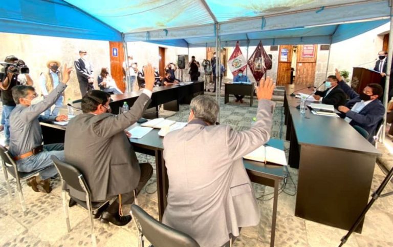 Este lunes 29 se elige nuevo gobernador regional de Arequipa