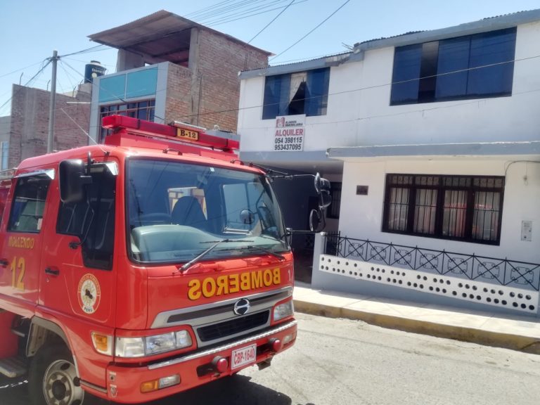 Mollendo: Amago de incendio alarmó a vecinos de la calle Maldonado