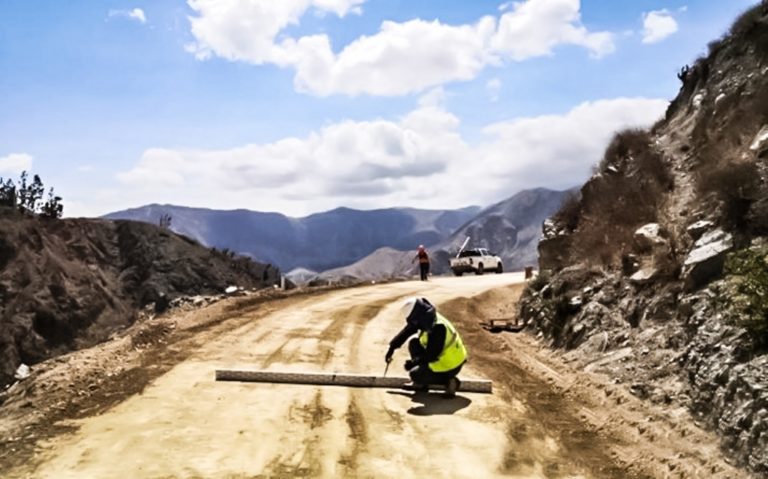 MTC avanza trabajos en el corredor vial Arequipa-Moquegua
