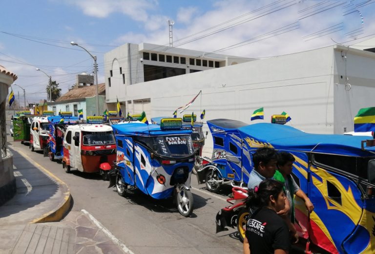 Punta de Bombón: Hoy y mañana habrá inspección ocular de mototaxis