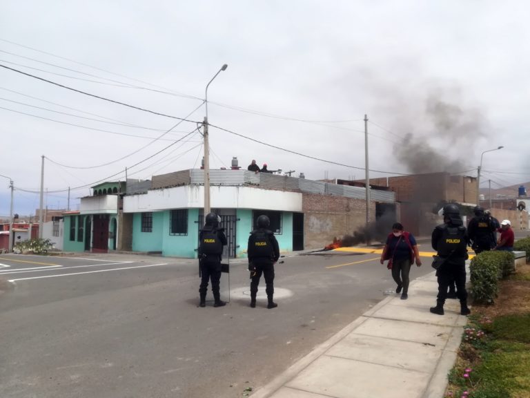 Frustran desalojo de un predio en la urbanización Miramar