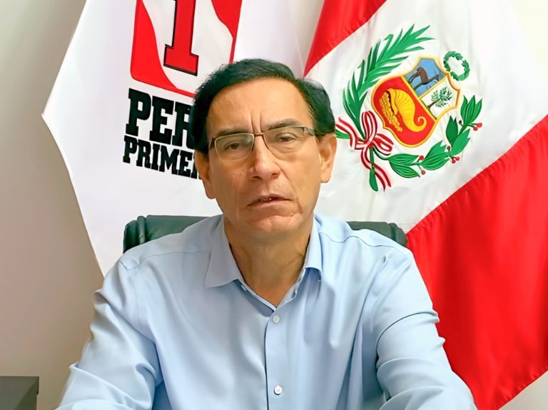 Expresidente Martín Vizcarra dio positivo al COVID-19