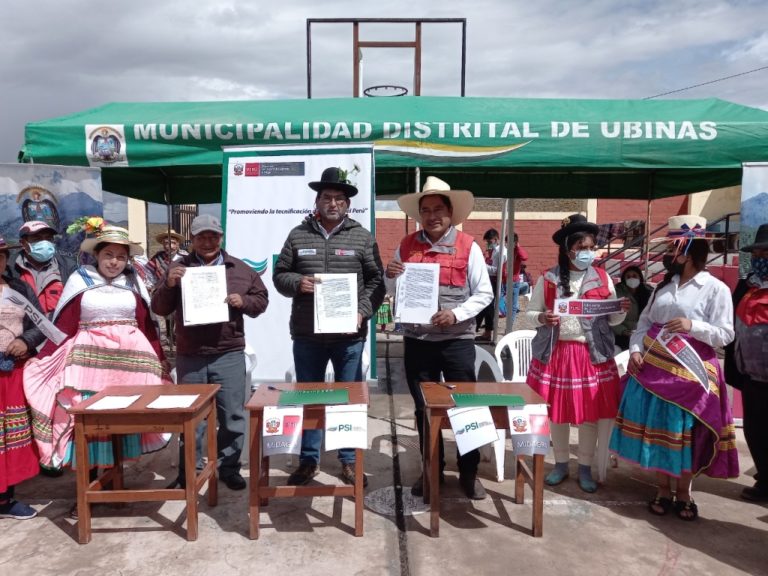 Promueven proyectos para potenciar las actividades agropecuarias en Moquegua
