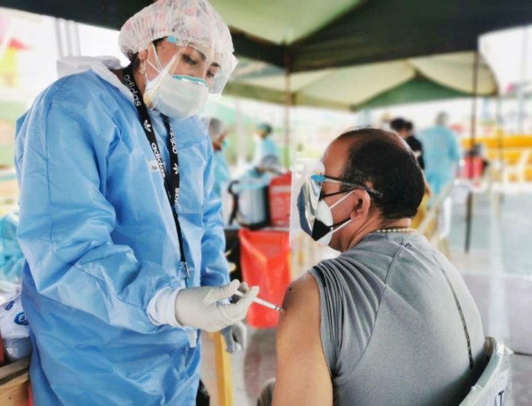 Región Arequipa superó el millón de vacunados con dos dosis