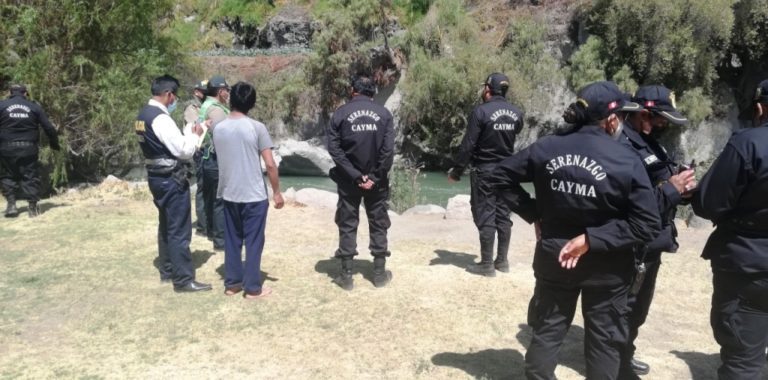 Arequipa: Serenazgo de Cayma encuentra cadáver de mujer en Chilina