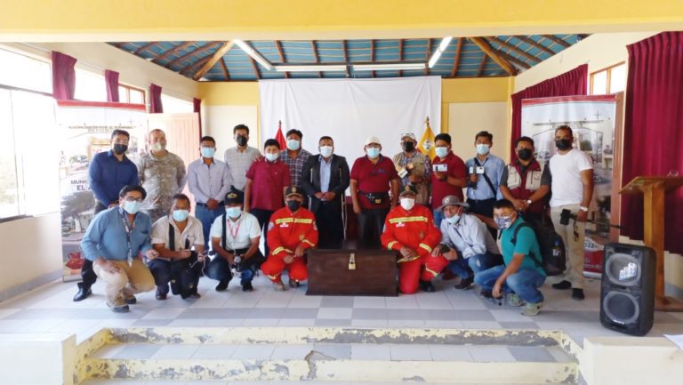 Municipio distrital de El Algarrobal presentó “El Baúl del Bicentenario”
