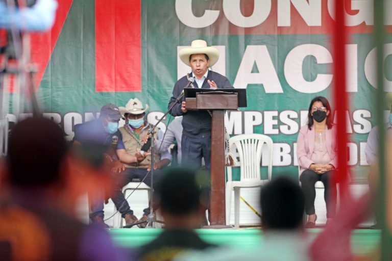 Pedro Castillo anuncia que se reunirá con los líderes de los partidos