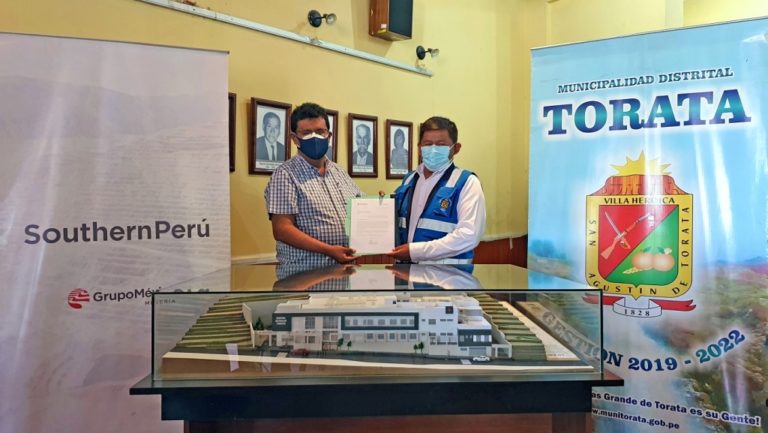 Southern Perú construirá nuevo centro de salud en Torata
