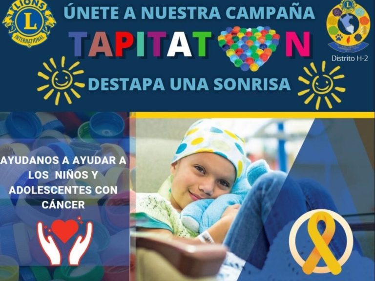 Campaña de “Tapitatón destapa una sonrisa” continúa hasta el 10 febrero